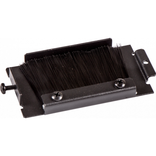 Щеточный ввод для отверстий в монтажных профилях шкафа LANMASTER DCS шириной 800 мм